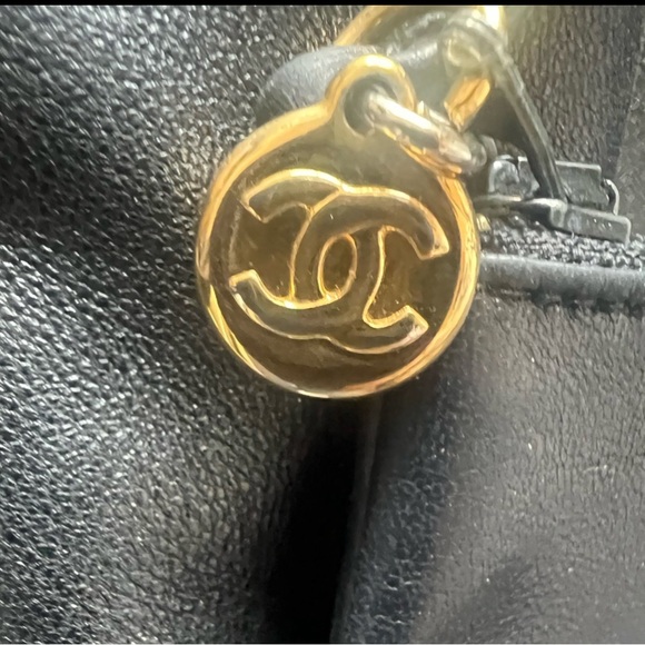 Authentic Chanel bucket bag caviar CC stitched 1987 - Picture 5 of 8
